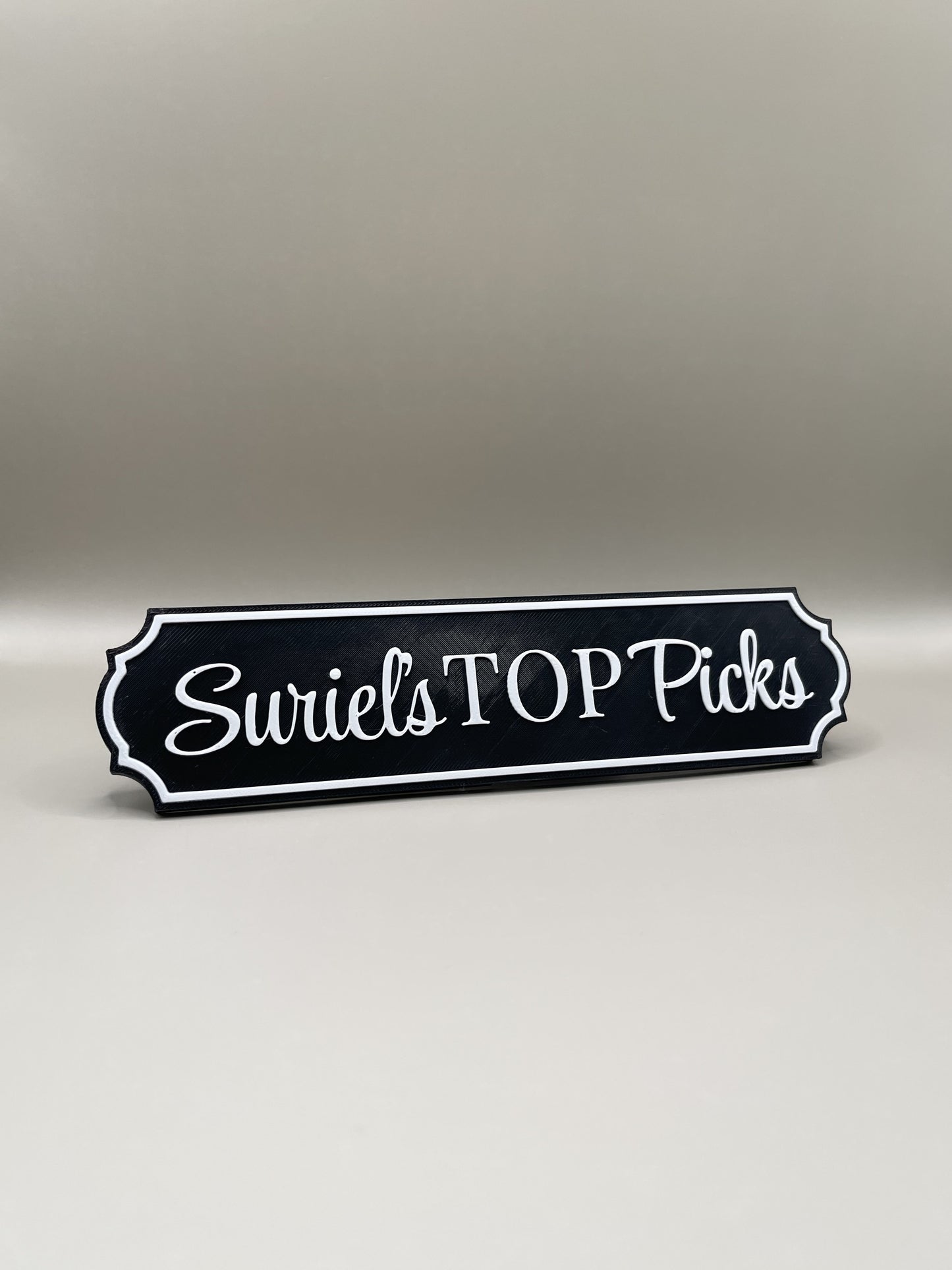 Shelf Sign – Minor Defect