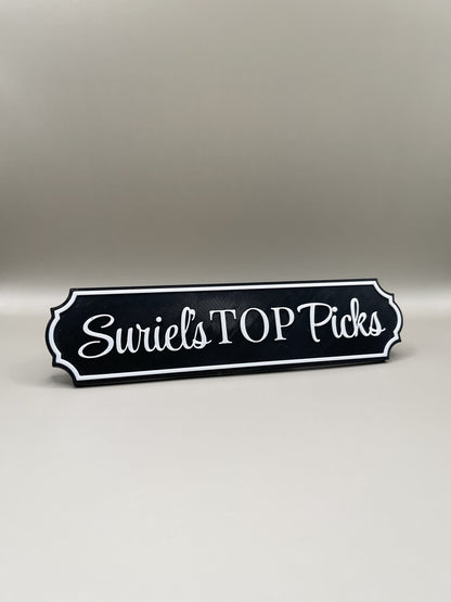 Shelf Sign – Minor Defect