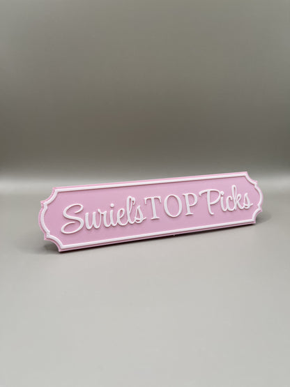 Shelf Sign – Minor Defect