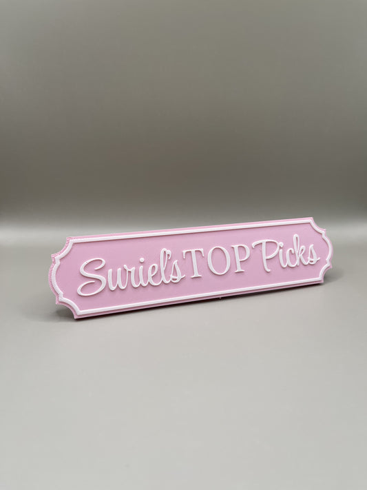 Shelf Sign – Minor Defect