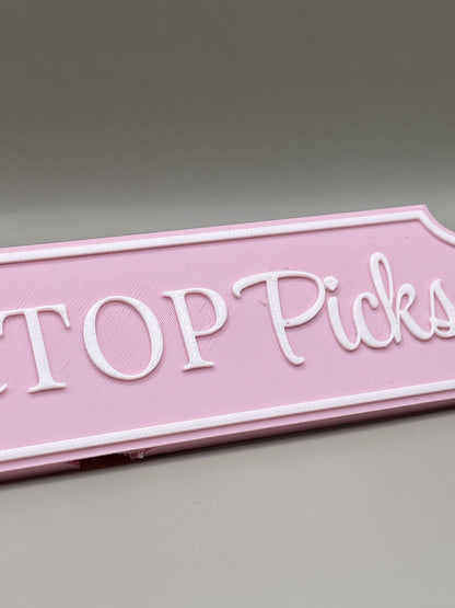 Shelf Sign – Minor Defect