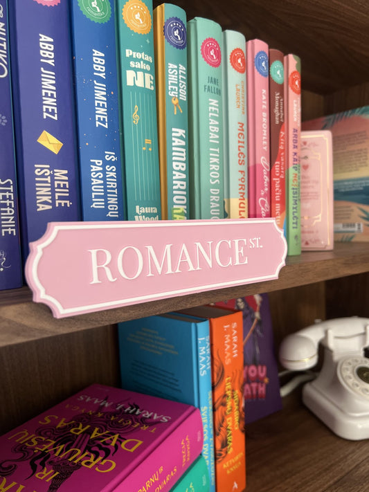 Bookshelf Sign (Buy 4, Pay for 3)