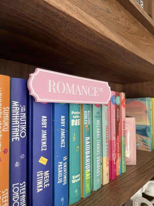 Bookshelf Sign (Buy 4, Pay for 3)