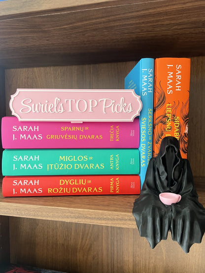 Bookshelf Sign (Buy 4, Pay for 3)