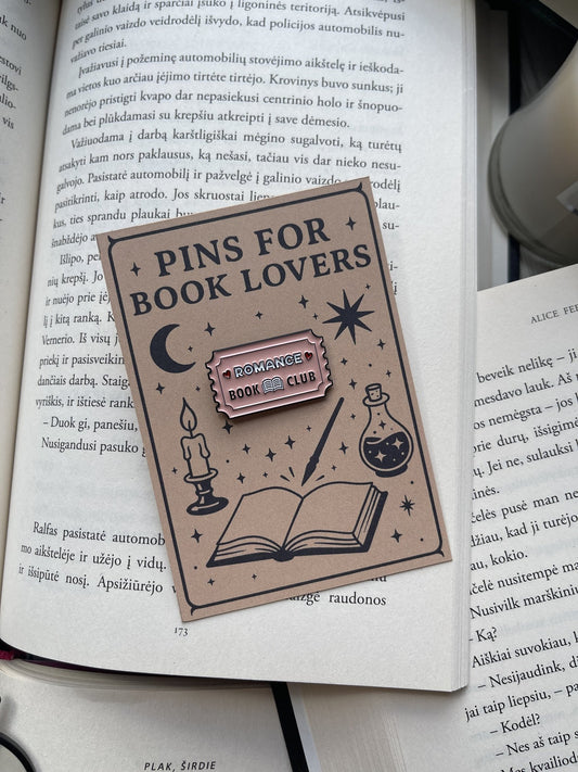Pins "Romance Book Club"