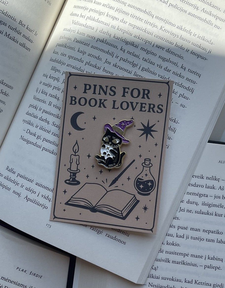 Pins "Witch Cat"
