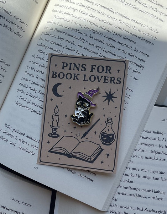 Pins "Witch Cat"