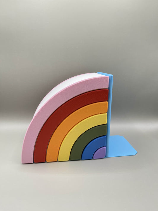 “Rainbow Cloud” Bookend – Minor Defect