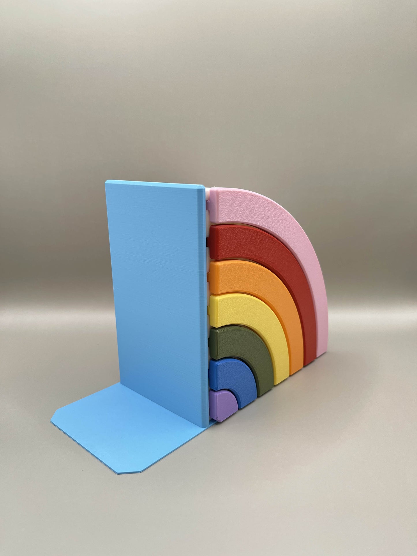 “Rainbow Cloud” Bookend – Minor Defect