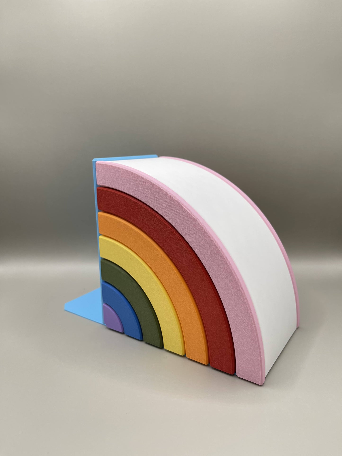 “Rainbow Cloud” Bookend – Minor Defect