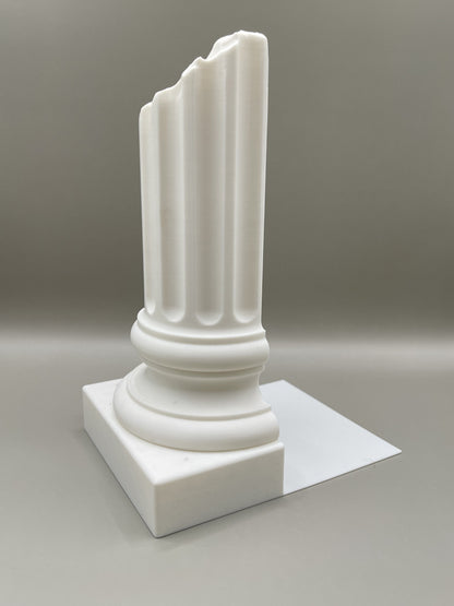 “Broken Column” Bookend – Minor Defect