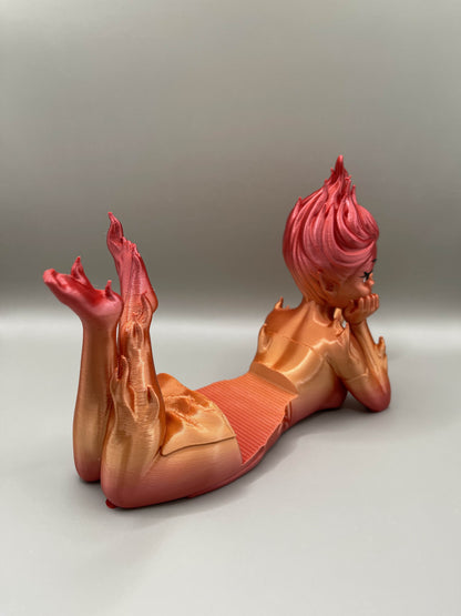 “Crescent Flame” Book Stand – Minor Defect