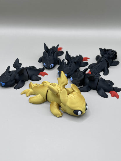 Flexible Dragons – Minor Defect (One-off Pieces)