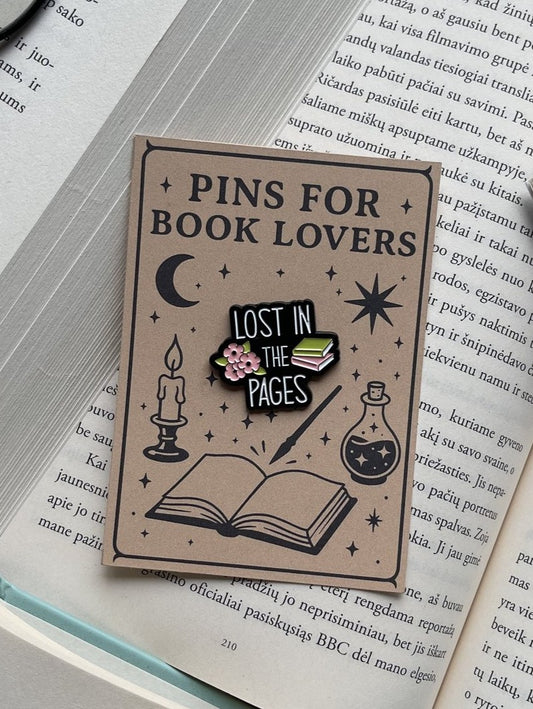 Pins "Lost in the Pages"