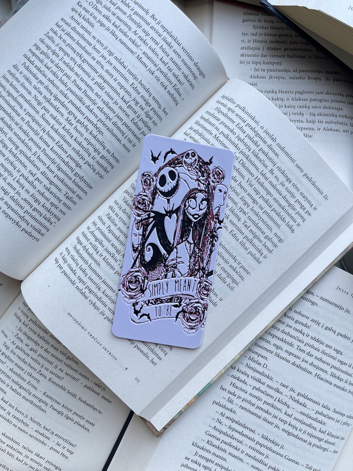 Bookmark "Jack and Sally"