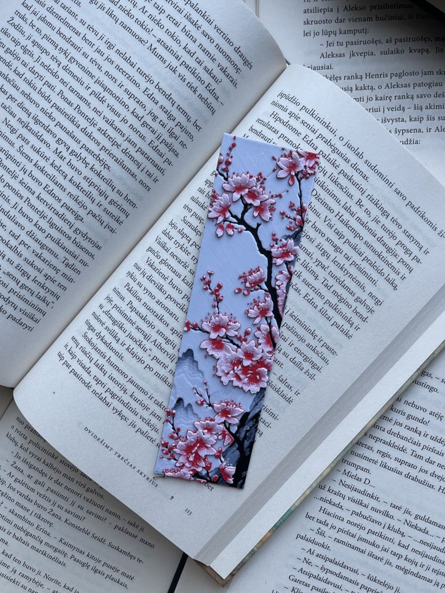 Bookmark "Blooming Flowers"