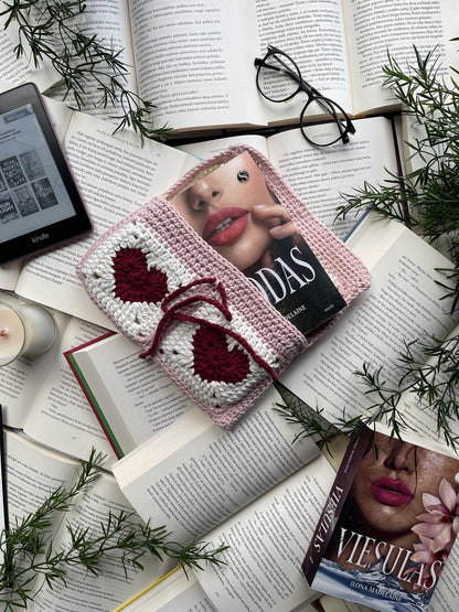 Crochet Sleeve "Hearts"