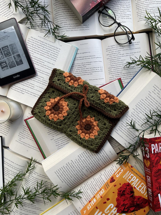 Crochet Sleeve "Sunflower"