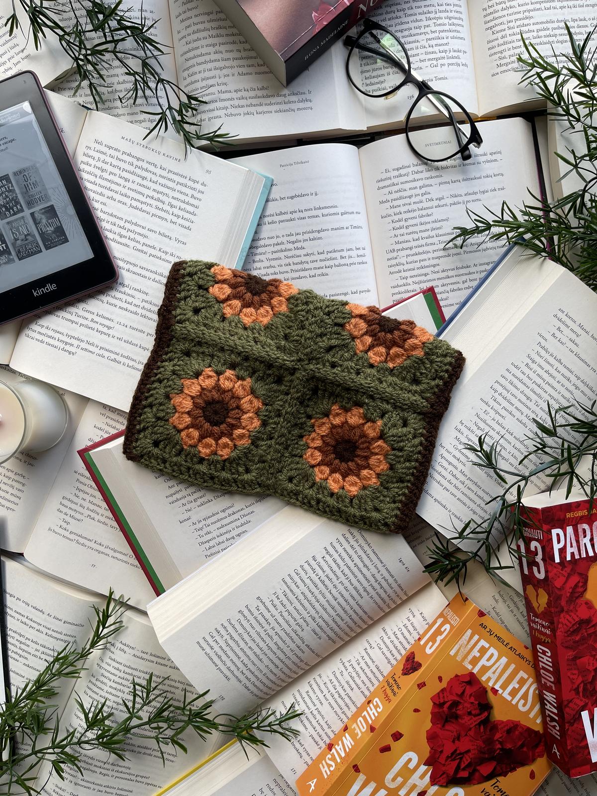 Crochet Sleeve "Sunflower"