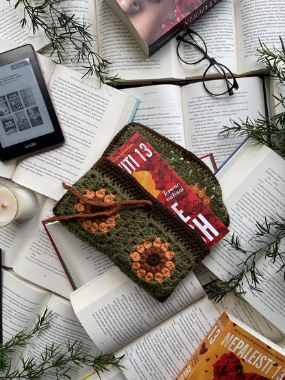 Crochet Sleeve "Sunflower"