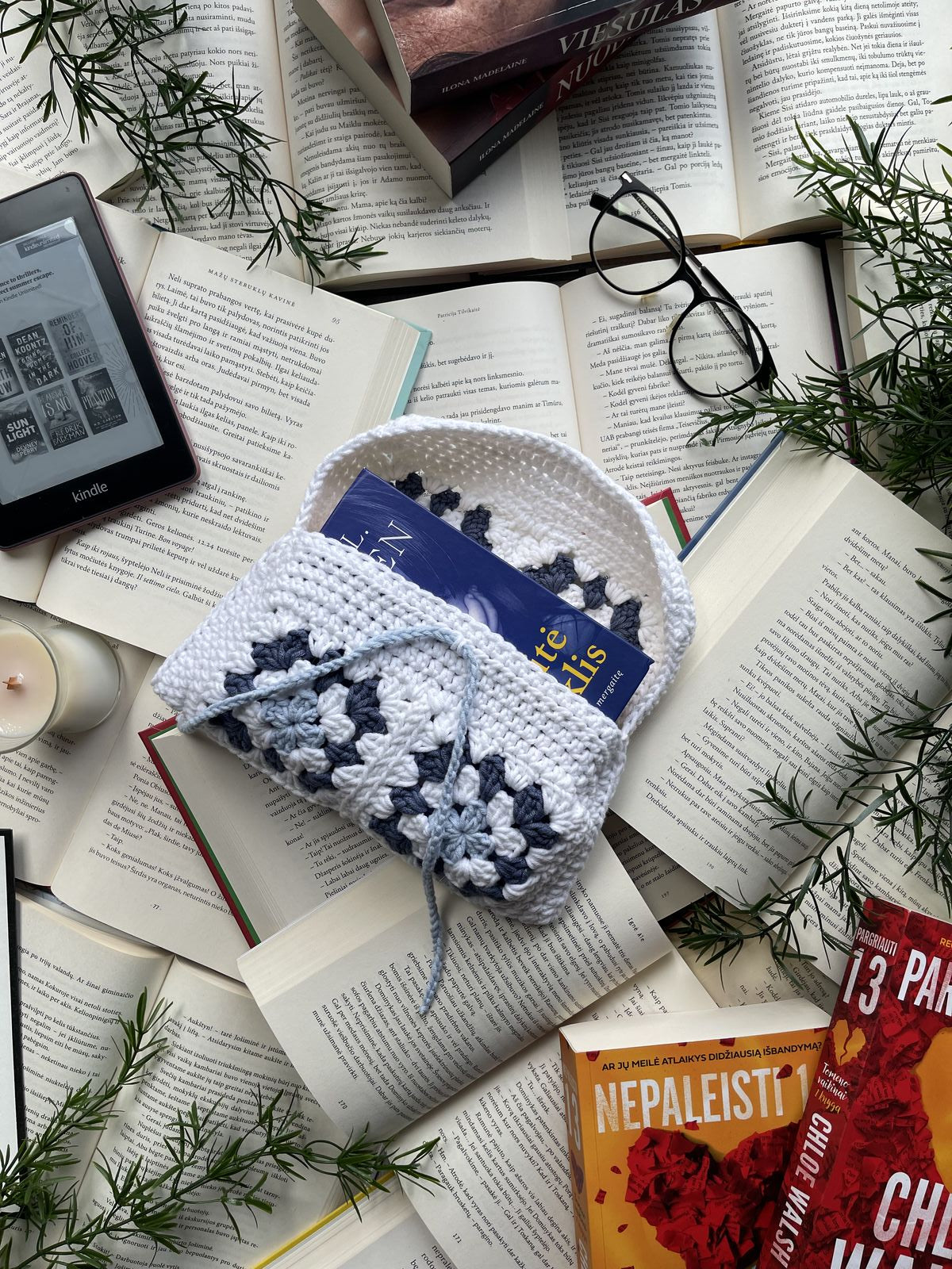 Crochet Sleeve "Frost"