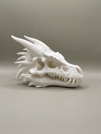 Dragon Skull Bookend