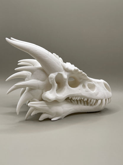 Dragon Skull Bookend