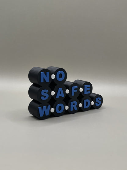 Decoration "No Safe Words"