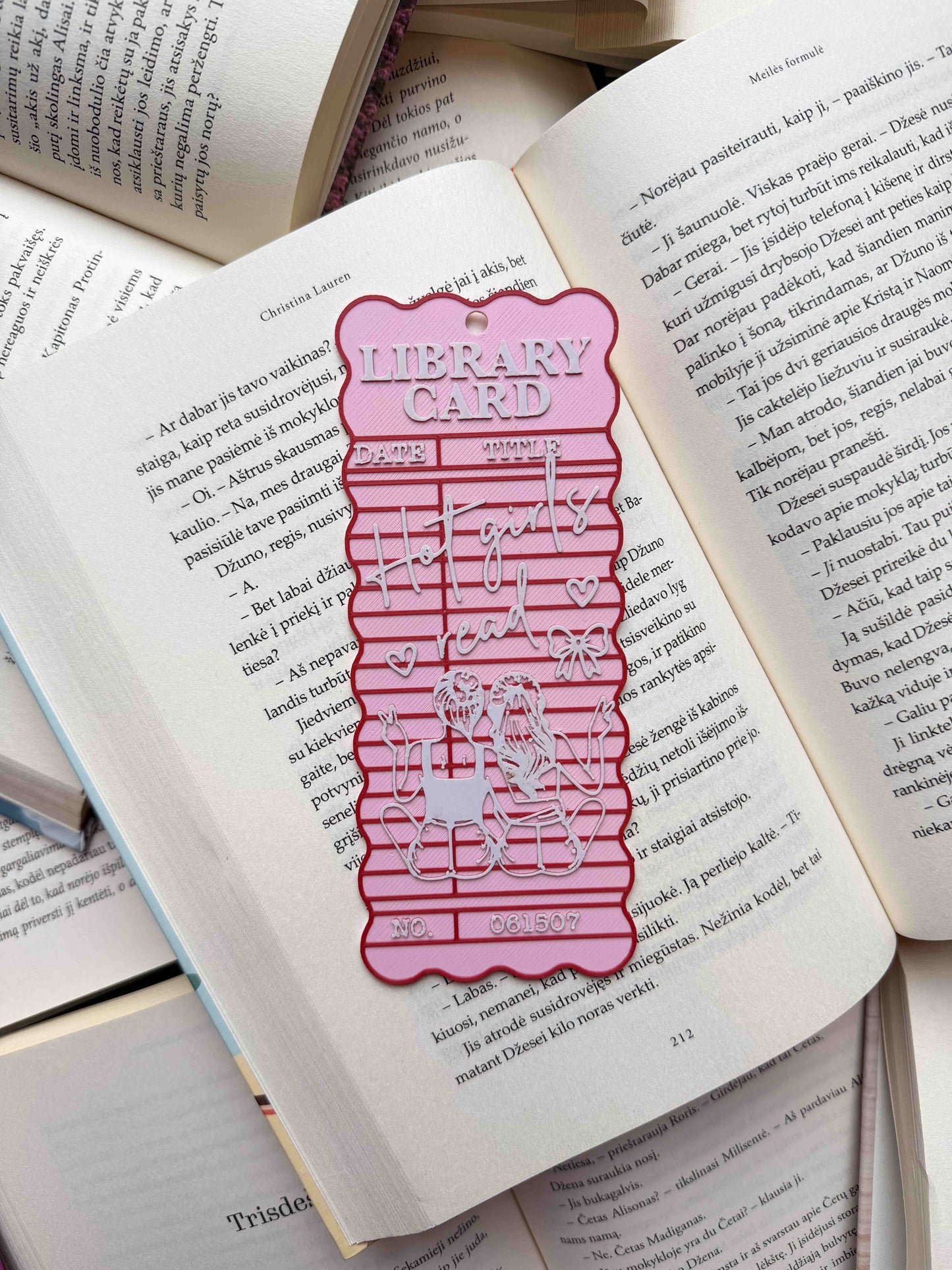Bookmark "Library Card"