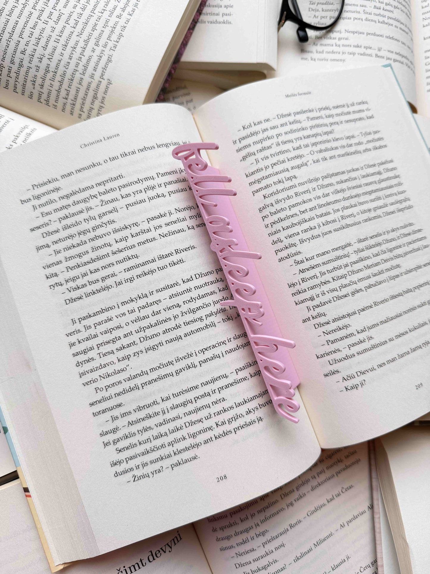Bookmark "Fell Asleep Here"