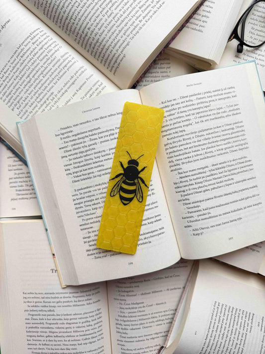 Bookmark "Honeycomb Bee"