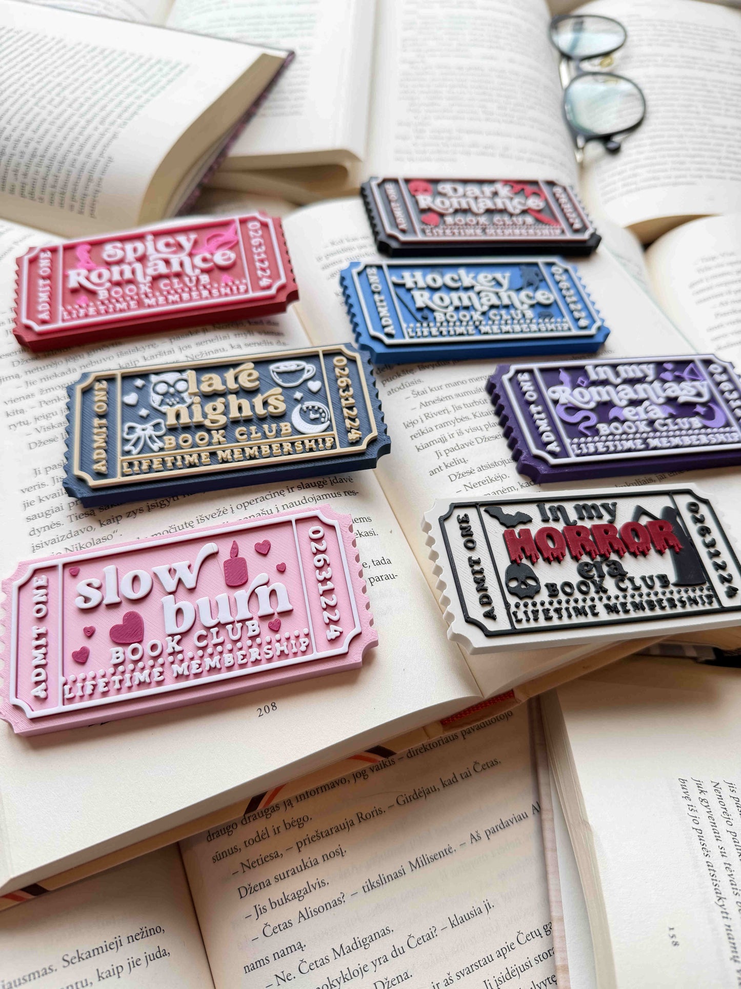 Readers Ticket Decoration