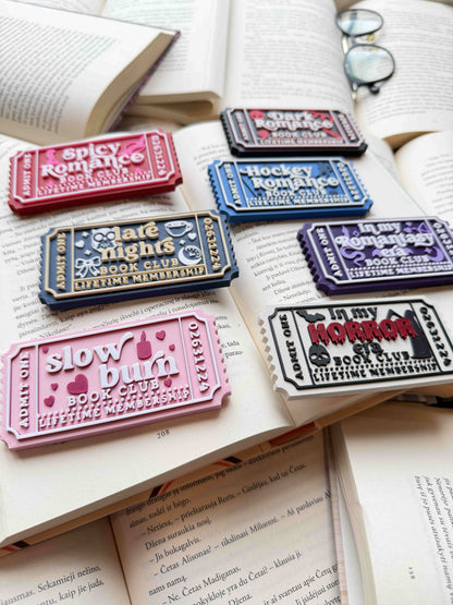 Readers Ticket Decoration