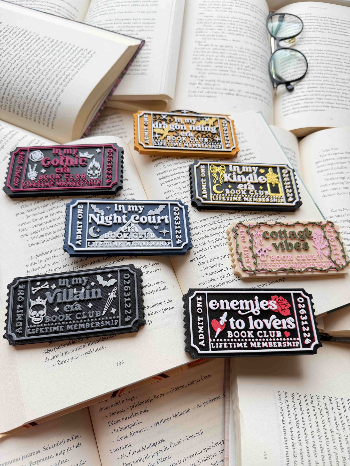 Readers Ticket Decoration