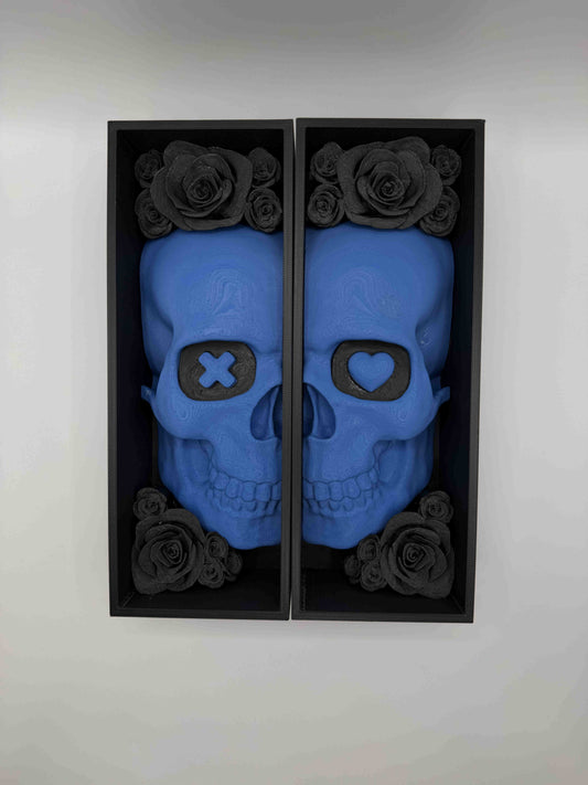 Book Nook "Lights Out Skulls"