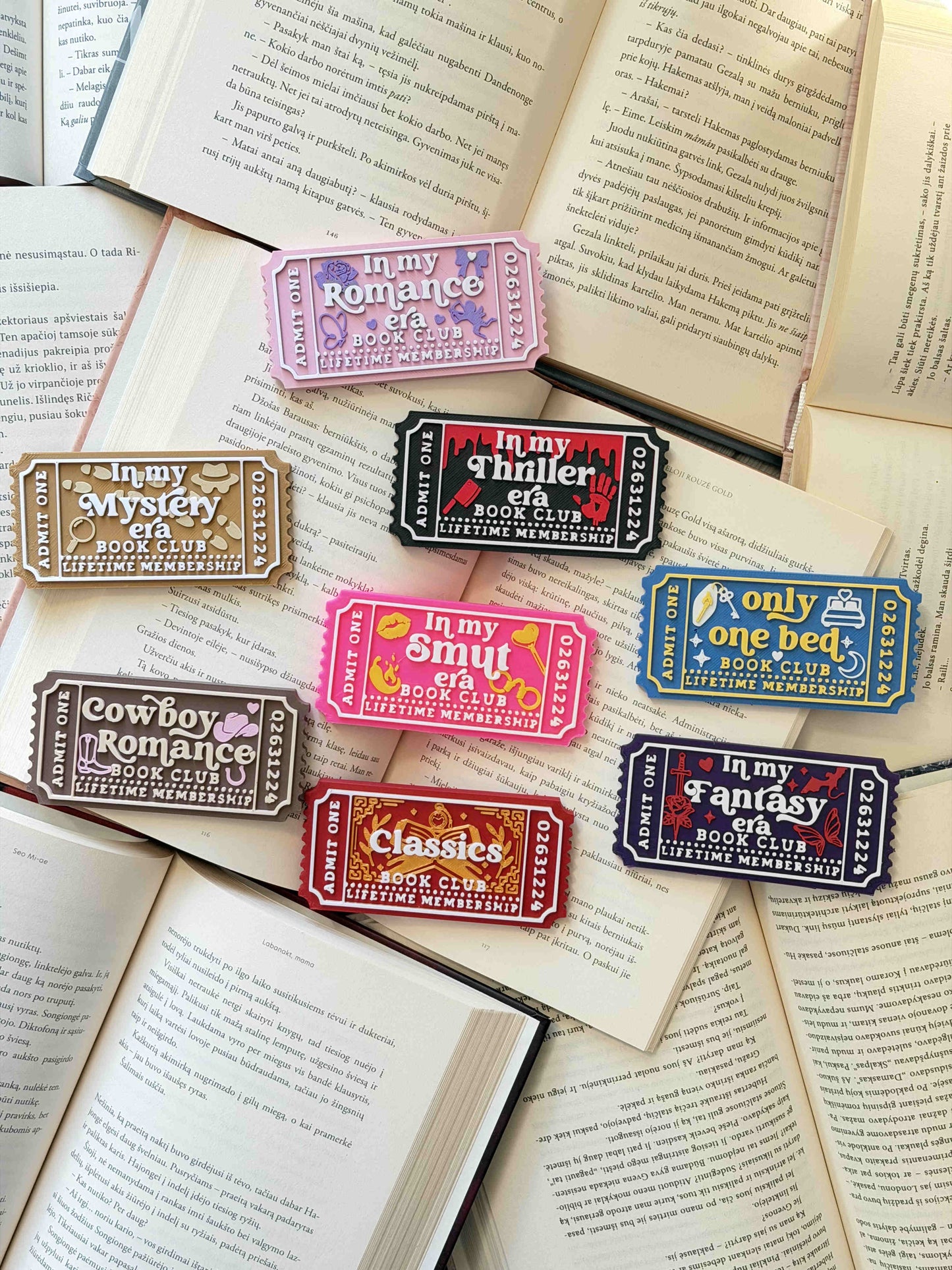 Readers Ticket Decoration
