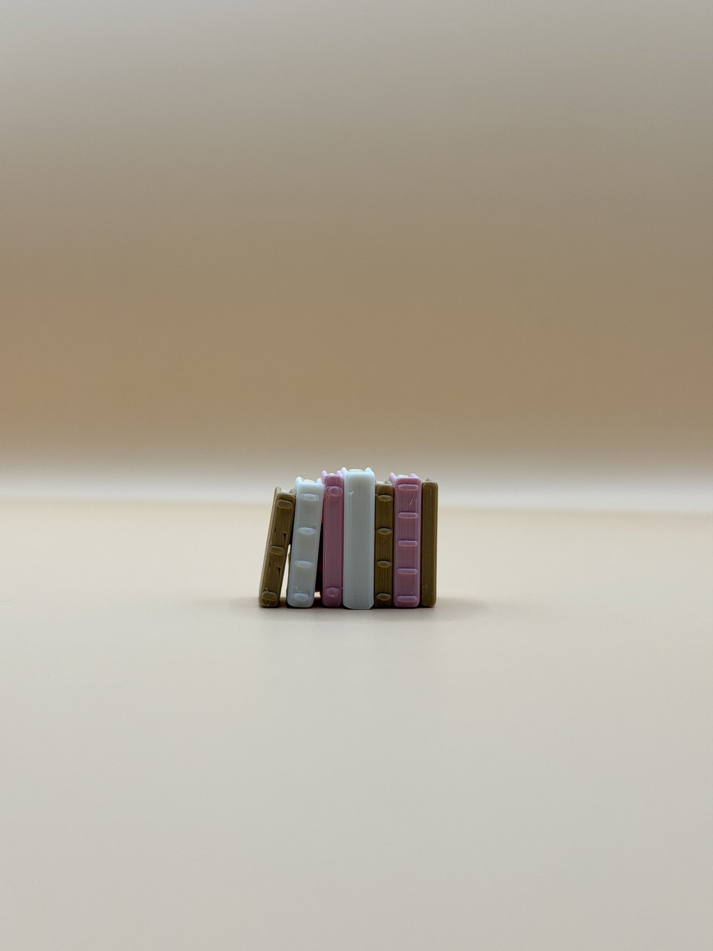 Pastel Book Stack