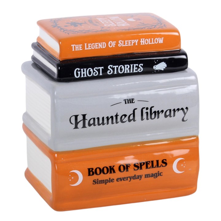 Haunted Library Book Stack Wax Warmer