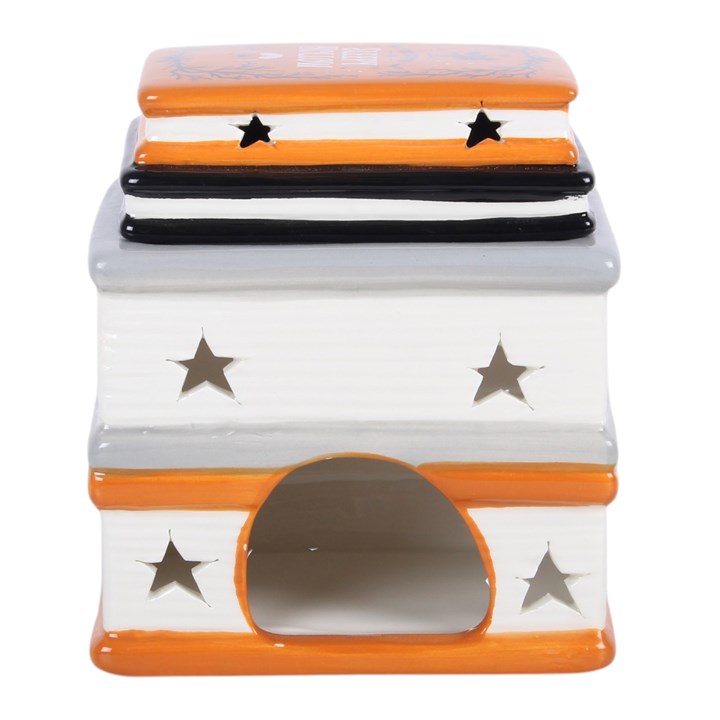 Haunted Library Book Stack Wax Warmer