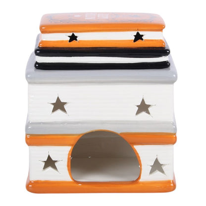 Haunted Library Book Stack Wax Warmer