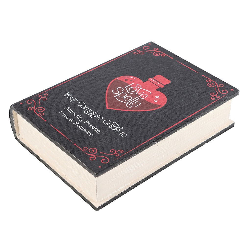 Love Spells Book Shaped Storage Box