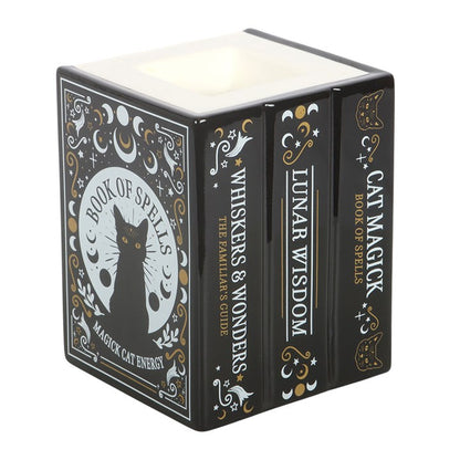Black Cat Book of Spells Wax Warmer