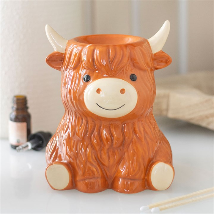 Highland Cow Oil Burner & Wax Warmer
