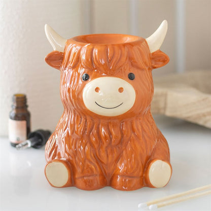 Highland Cow Oil Burner & Wax Warmer