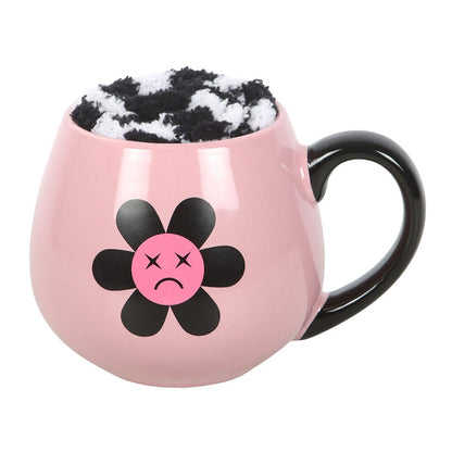 Sad Flower Mug & Socks Set