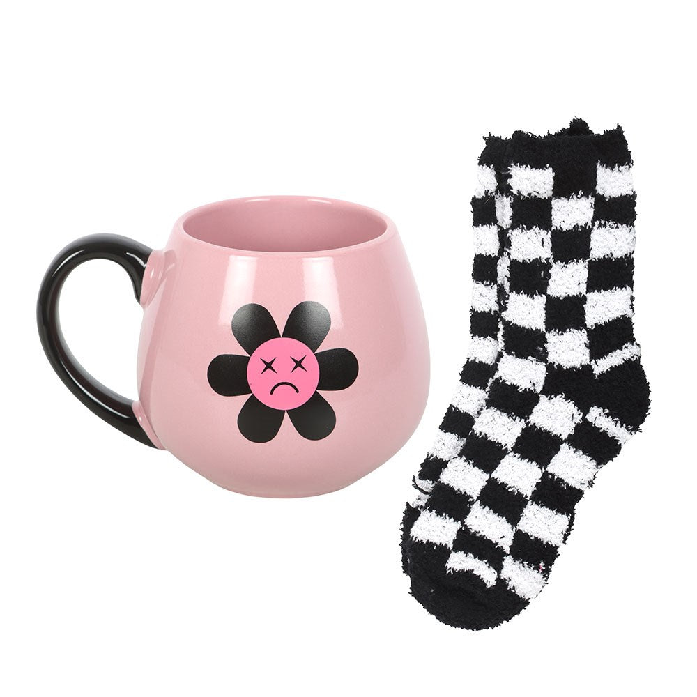Sad Flower Mug & Socks Set