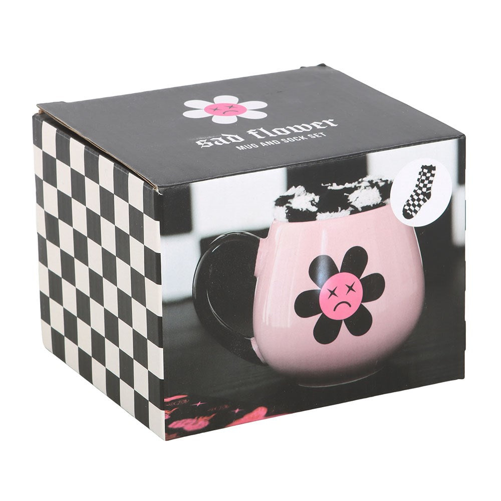 Sad Flower Mug & Socks Set