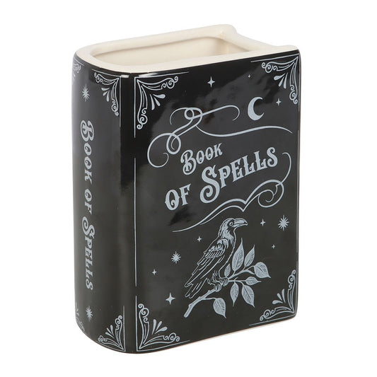 Book of Spells Book Shaped Vase