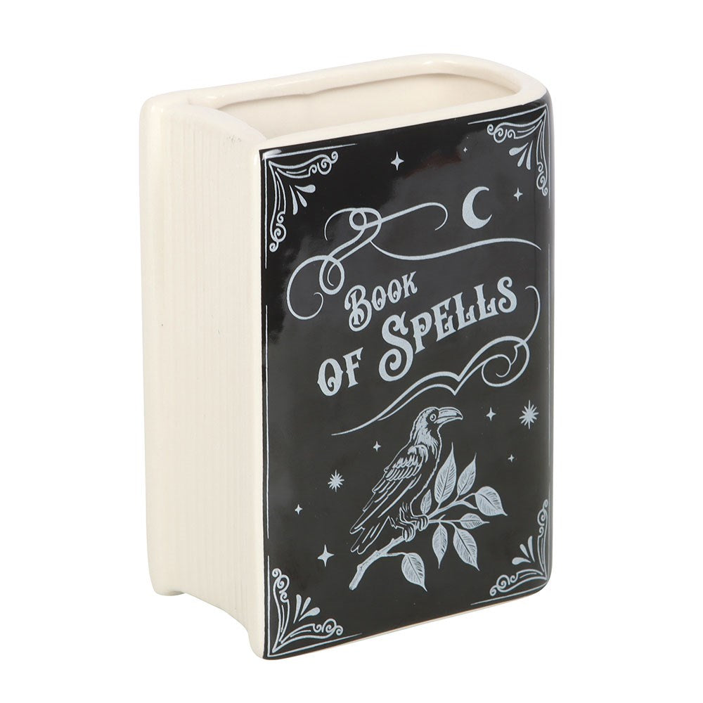 Book of Spells Book Shaped Vase