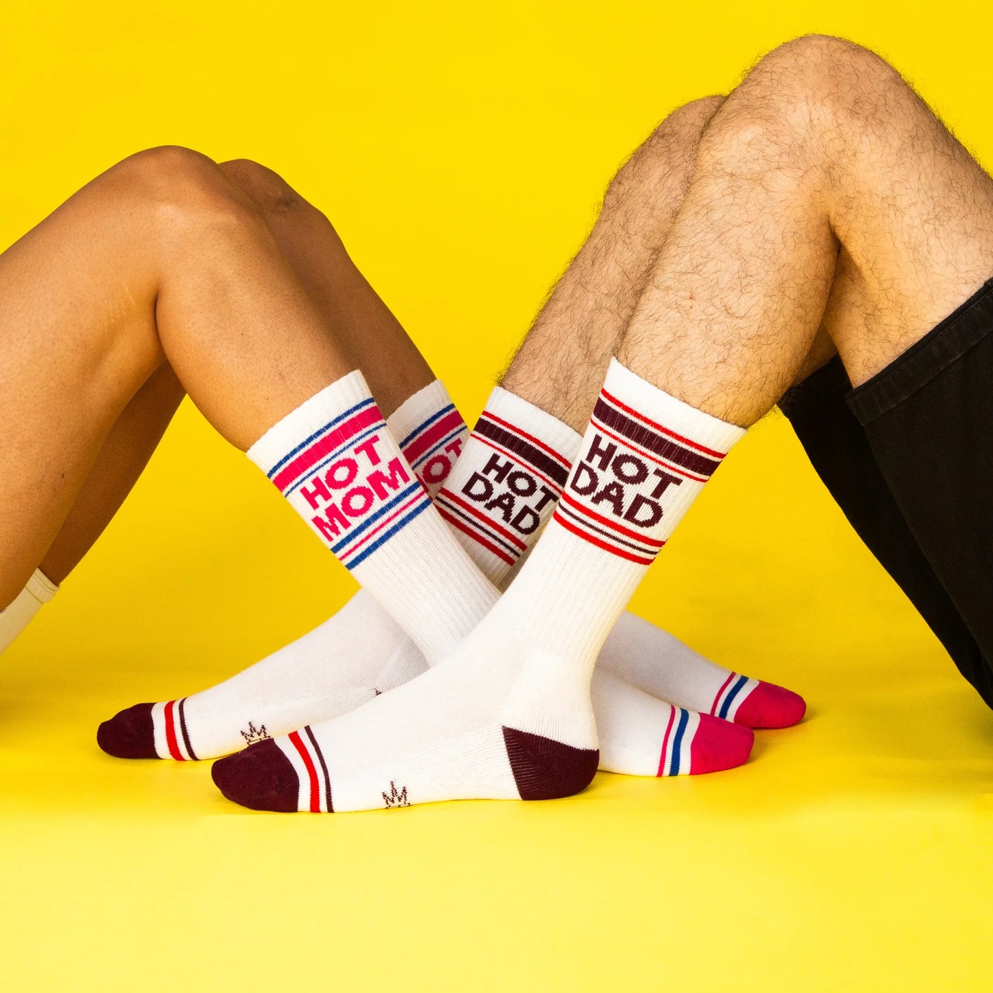 HOT MOM & HOT DAD Socks Set